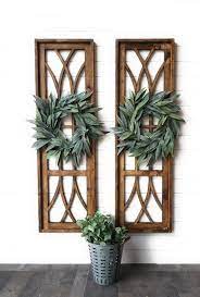Farmhouse Wooden Wall Window Arch Large