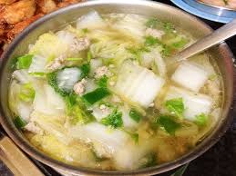 chinese cabbage soup recipe