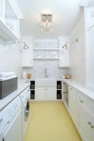 Long Laundry Rooms Transitional Laundry Room Luxe Design Build