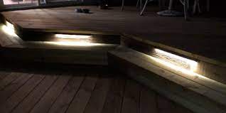 Deck Lights To Your Deck Stair Treads