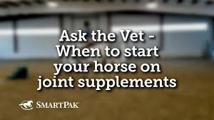 Video When To Start Your Horse On Joint Supplements