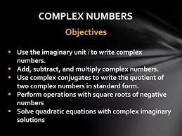 Complex Numbers Add Subtract