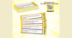 4.0 out of 5 stars fun twist on wits and wagers. Wits Wagers Original And Deluxe Edition Question Pack Board Game Accessory Boardgamegeek