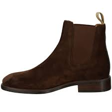 When the leaves start turning, fall back on versatile brown suede. Gant Favy Chelsea Boot Women Dark Brown At Sport Bittl Shop