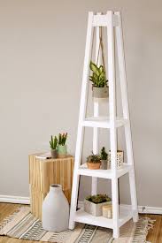 This woman has dozens of plants scattered throughout her home, inside and out, so i thought building her this plant stand would be great for her outdoor patio space. Diy Plant Stand Handmade Haven