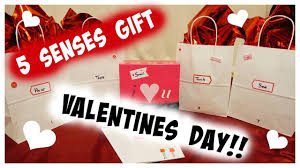 Valentines day gifts for boyfriend. Diy 5 Senses Gift For Valentines For Your Boyfriend Husband Youtube