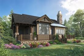 Tiny Log House Plan 3134 Club Creek 3134