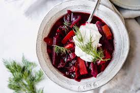 easy weeknight vegetarian borscht jar