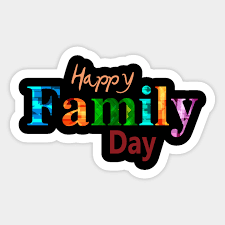 happy family day family day sticker