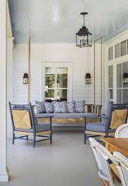 southern porches have blue ceilings