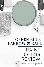 Farrow Ball Green Blue Paint Color