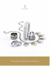 contemporary metals jewelry collection
