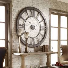 Riveting Industrial Oversized Clock