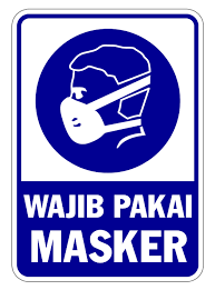 Sticker sign new normal area wajib protokol covid19 cuci tangan masker. Facebook
