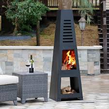 59 In Wood Burning Chiminea Fire Pit