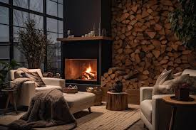 A Cozy Living Room Interior Features A