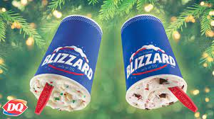 Dairy Queen Holiday Blizzards 2023 Menu gambar png