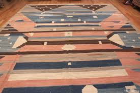 mid century modern design kilim area