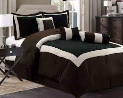 new chocolate brown black bedding