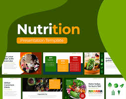 nutrition powerpoint template 81336