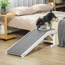 pawhut pet r bed steps for dogs