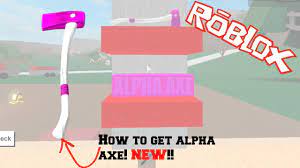lumber tycoon 2- New way how to get alpha axe!!! - YouTube