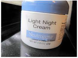 neutrogena light night cream review