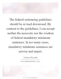 The Federal Sentencing Guidelines Should Be Revised Downward