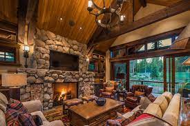 This tiny abode is an exceptional study in taking advantage of what you have. Log Cabin Interior Design Ideas Modern Rustic Small Cabin Decor