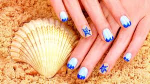 6 beach nail designs woman s world