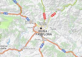 Travel guide to touristic destinations, museums and architecture in pamplona. Michelin Pamplona Map Viamichelin