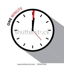 One Minute Timer Clipart