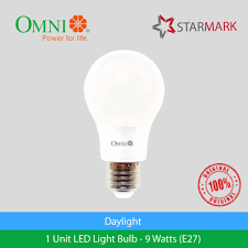 Omni Led Light Bulb Lite Bulbs Daylight 9 Watts 9w Lights E27 Base Genuine And Original