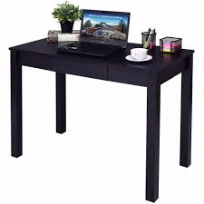 Buy computer desks and workstations online at low prices in united states from cymax store. Goplus Black Computer Desk Work Station Writing Table Home Office Furniture Modern Simple Wooden Desktop With Drawer Hw54423 In Laptop Desks From Furniture On Aliexpress Com Alibaba Group
