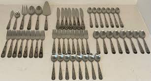 52 Pc Wallace Taos Stainless Steel
