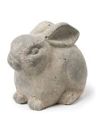 rabbit sculpture pottery animals