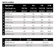 Sizing Guidance Uni And Jack