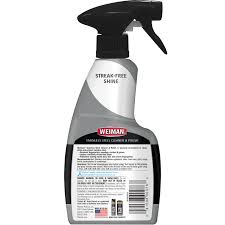 stainless steel cleaning spray weiman