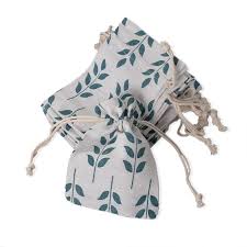 lifekrafts tropical leaf jute pouch for