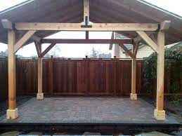 outdoor wood structures dominion