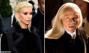 Kim Kardashian blonde hair memes draw Legolas comparison | Daily ... via Relatably.com