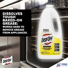easy off oven grill cleaner spray