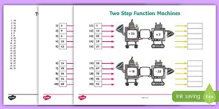 Two Step Function Machines Activity