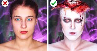 6 last minute scary halloween makeup
