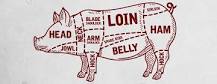 What are the 5 pork primal cuts?