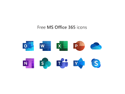 Free Microsoft Office 365 Icons By Mr Boumkil Dribbble Dribbble