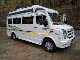 9 seater tempo traveller on in