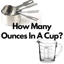how many ounces in a cup free