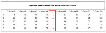 all columns of a pandas dataframe