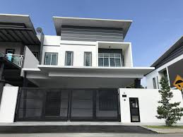 New semi detached & bungalow real estate property launching. Semi D New House Sungai Abong Muar 10 20pax Holiday Home Muar